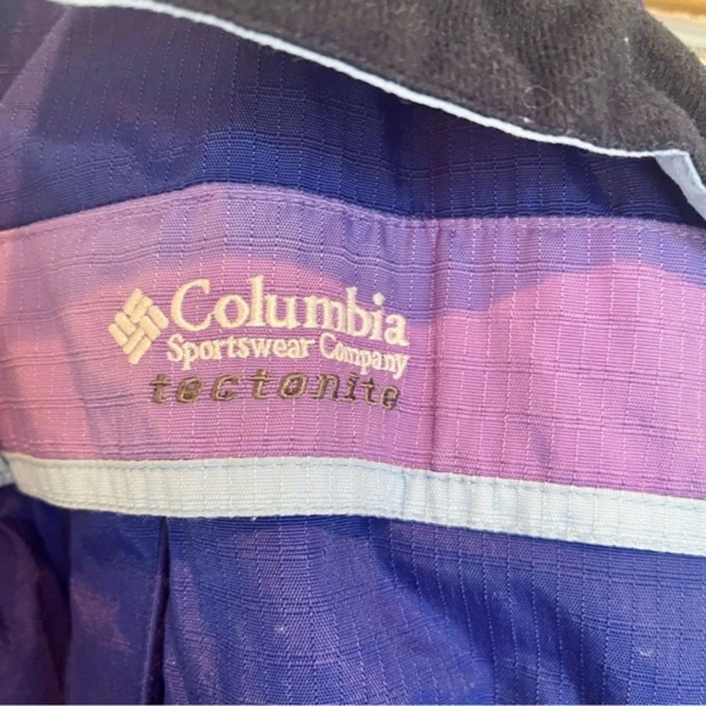 Columbia VTG 80s Ski Jacket Dopamine Dressing Purple & Blue, Women's Size XL - Picture 7 of 16